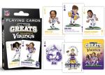 Minnesota Vikings All-Time Greats Playing Cards