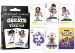 Minnesota Vikings All-Time Greats Playing Cards