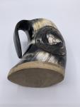 Viking Ox Horn Beer and Mead Tankard