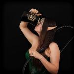 Authentic Viking Beer Horn Tankard with Leather Straps