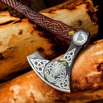 Custom Hand Forged Viking Axe - Perfect Gift