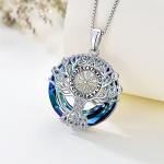 Viking Tree of Life Sterling Silver Necklace