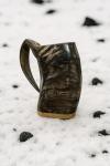 Viking Tankard Drinking Horn Beer Mug 16 oz