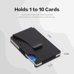 Personalized Viking Engraved Metal Slim Wallet