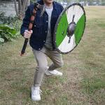 Viking Shield and Axe Set for Cosplay