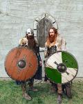 Viking Shield and Axe Set for Cosplay