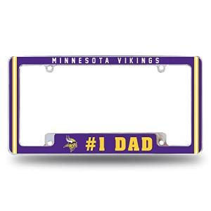 Minnesota Vikings #1 Dad License Plate Frame