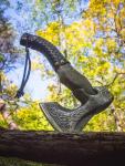 Viking Bearded Axe - Custom Throwing Hatchet with Sheath