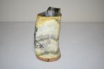 Viking Drinking Horn Tankard - Authentic Handmade Mug