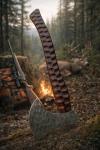Damascus Steel Viking Tomahawk Axe with Sheath