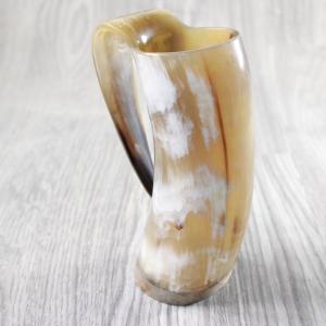 Viking Horn Mug - Medieval Tankard #215d
