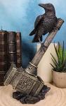 Odin's Raven on Thor's Hammer Figurine