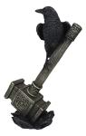 Odin's Raven on Thor's Hammer Figurine