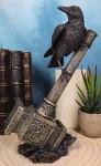Odin's Raven on Thor's Hammer Figurine
