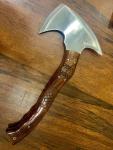 Custom Viking Tomahawk Axe - Handmade Carbon Steel