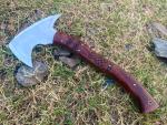 Custom Viking Tomahawk Axe - Handmade Carbon Steel