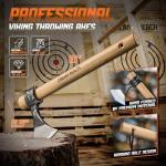 Viking Style Throwing Axes Set - 2 Pack