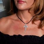 Viking Tiwaz Rune Necklace - Sterling Silver Pendant