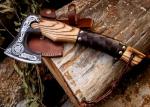 Viking Bearded Axe with Sheath - Perfect Gift
