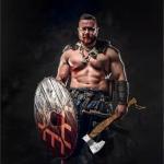 Viking Bearded Axes with Ash Wood Shafts