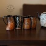 Viking Drinking Horn Mugs - Set of 4