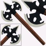 Double Bit Viking Spear Axe Replica Hatchet