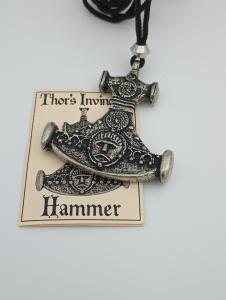 Heavy Mjölnir Pendant Necklace for Viking Lovers