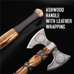 Custom Double Head Berserker Axe - Viking Style