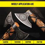 Custom Double Head Berserker Axe - Viking Style
