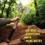 Custom Double Head Berserker Axe - Viking Style