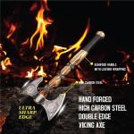 Custom Double Head Berserker Axe - Viking Style