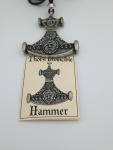 Heavy Mjölnir Pendant Necklace for Viking Lovers