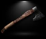 Personalized Viking Axes with Leather Sheath