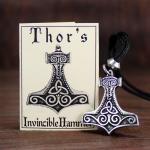 Mjolnir Pendant Necklace - Thor's Hammer Jewelry
