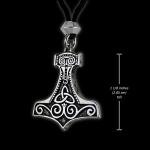 Mjolnir Pendant Necklace - Thor's Hammer Jewelry