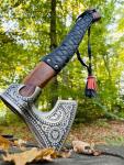 Viking Handcrafted Throwing Axe for Men