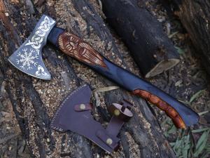 Viking EDC Tomahawk Axe with Sheath