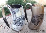 AnNafi® Viking Drinking Horn Set of 4