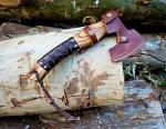 Viking Bearded Axe with Sheath - Perfect Gift