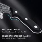 Viking Style Japanese Chef Knife and Cleaver