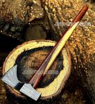 Damascus Steel Viking Tomahawk Axe with Sheath