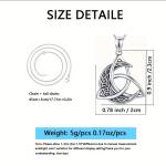 Celtic Knot Viking Norse Pendant Necklace