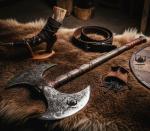 42” Two-Handed Berserker Axe - Viking Style