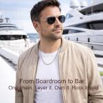 Sterling Silver Byzantine Chain Necklace for All Sizes