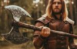 42” Two-Handed Berserker Axe - Viking Style