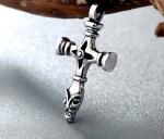 Celtic Nordic Warrior Pendant Necklace for Men