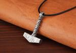 Thor's Hammer Necklace - 925 Sterling Silver Pendant