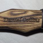 Custom Viking Battle Axe with Leather Sheath