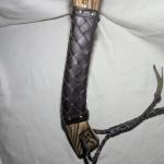 Custom Viking Battle Axe with Leather Sheath
