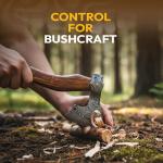 Dessi Viking Damascus Steel Hatchet with Sheath